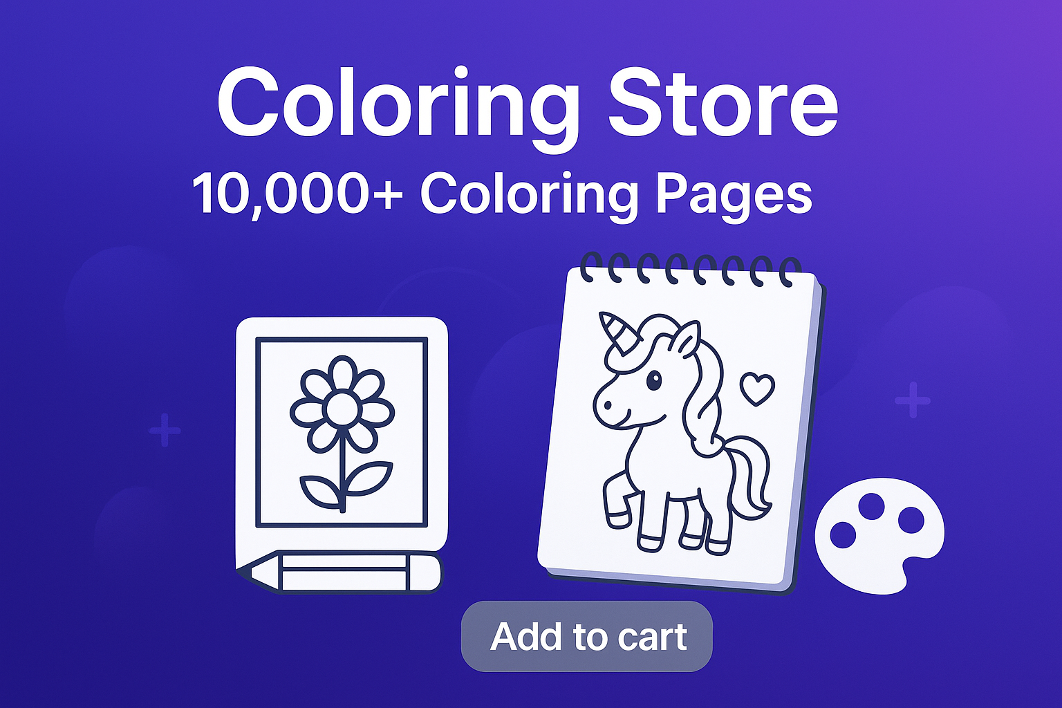 Start Coloring Page Store